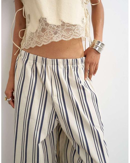 TOPSHOP White A Line Culotte