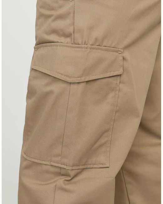 Jack & Jones Natural Cargo Trousers for men