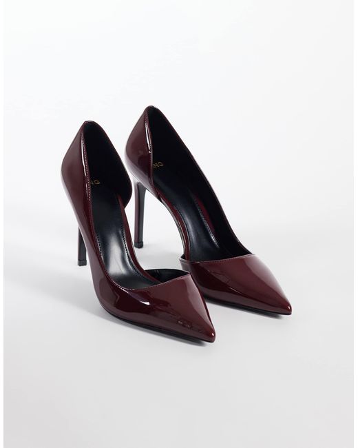 Mango Purple Klassischer pumps mit absatz