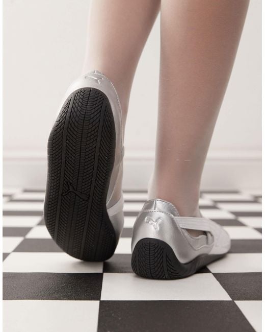 PUMA White – speedcat – ballerinas