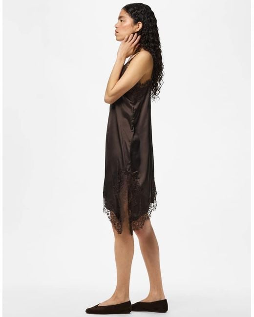 Pieces Brown Mini Dress