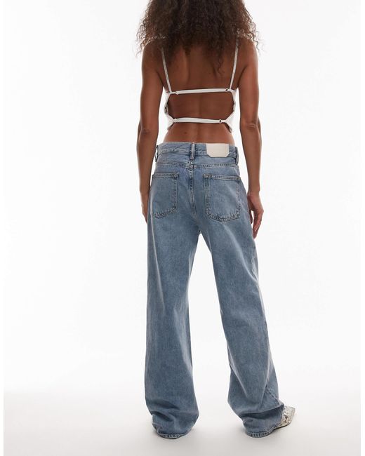 AllSaints Blue Brooklyn Jean