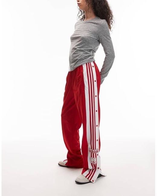 Adidas Originals Red Adibreak Track Pants