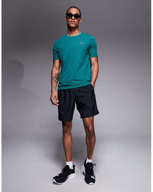 Under Armour Green Vanish Seamless Novelty Short Sleeve T-shirt for men