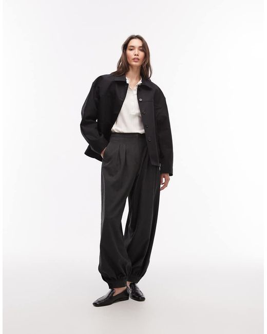 ARKET Black Pure Cotton Overshirt