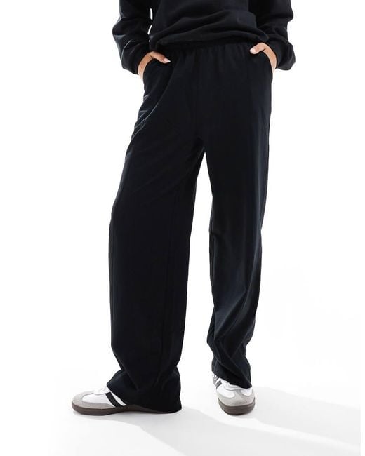 ASOS Blue Straight Leg Sweatpants