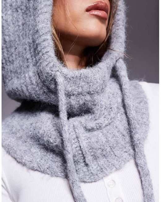 Object Black Knitted Balaclava