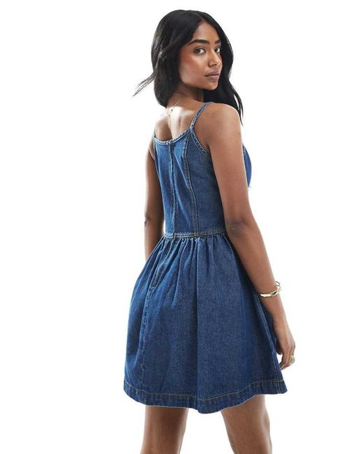 Vestito Corto di Daisy Street in Blue