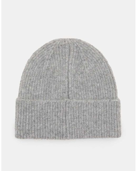 Pull&Bear Natural Knit Beanie