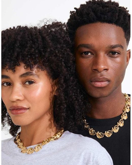 Pilgrim Metallic Inner Necklace