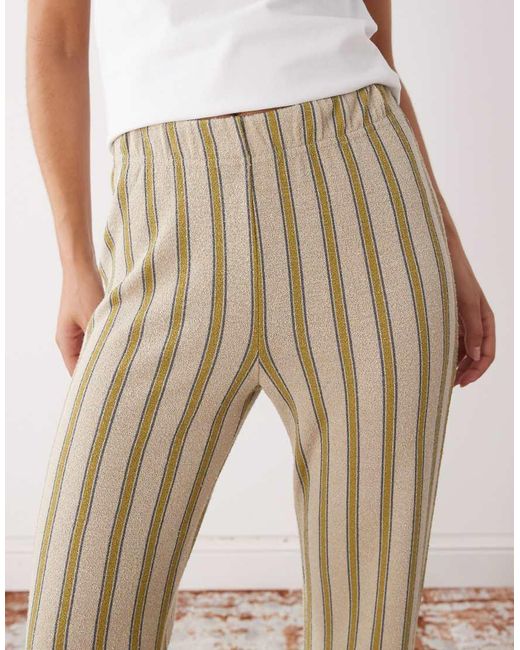 RVCA Natural Willow Flared Trousers