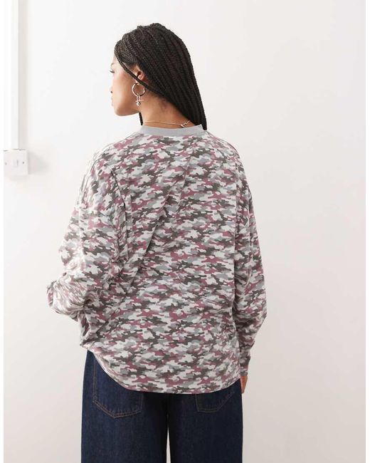 Collusion Blue Long Sleeve T-shirt