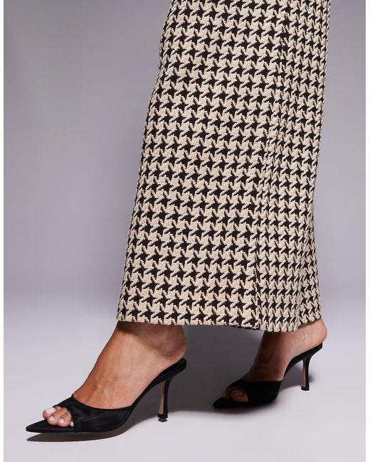 ASOS Gray Houndstooth Pants