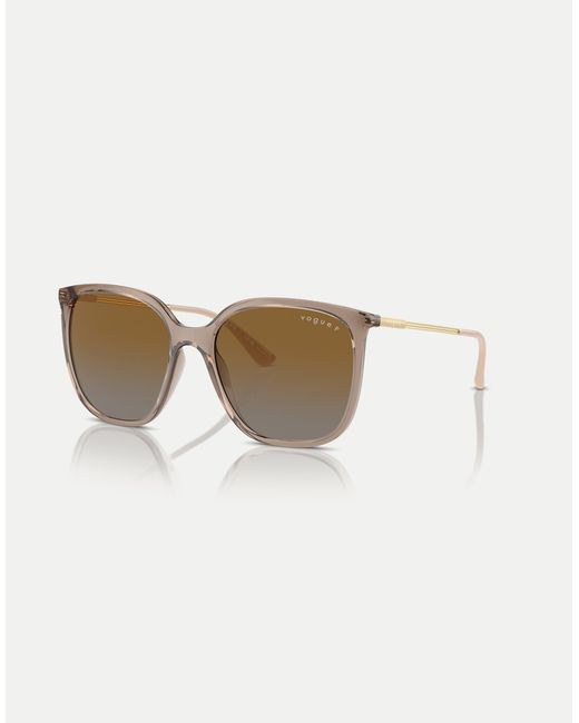 Vogue Natural – eckige, polarisierte sonnenbrille