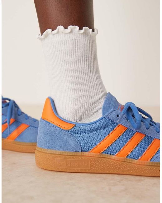 Adidas Originals Blue Handball Spezial Sneakers for men