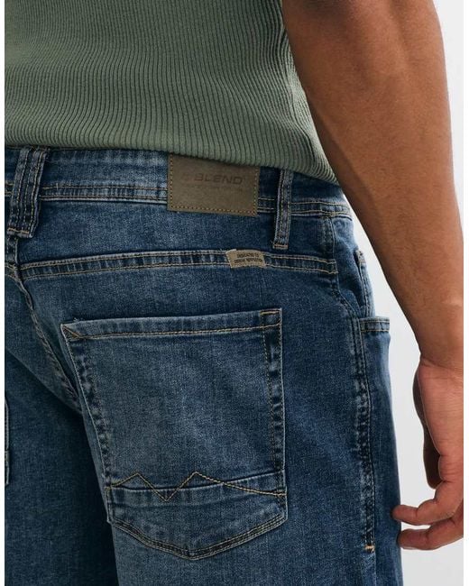 Blend Blue Regular Slim Jeans for men