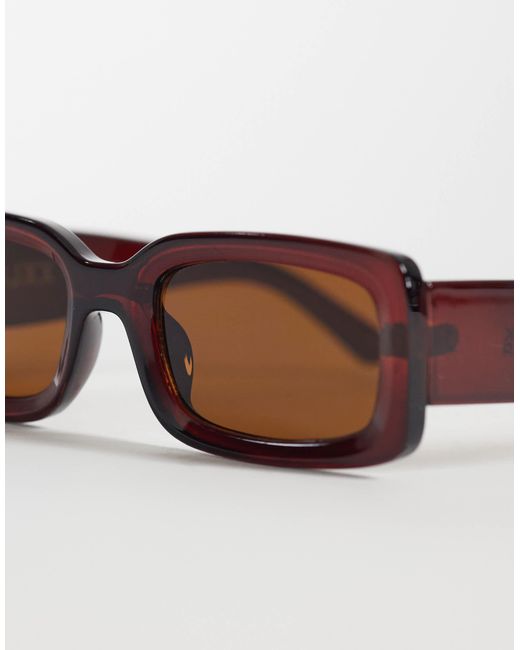 JJXX Brown – eckige sonnenbrille