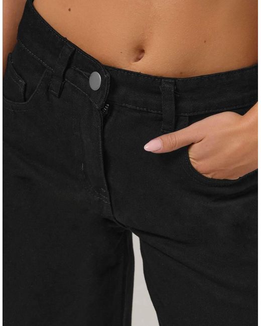PixieGirl Blue Petite Wide Leg Jeans
