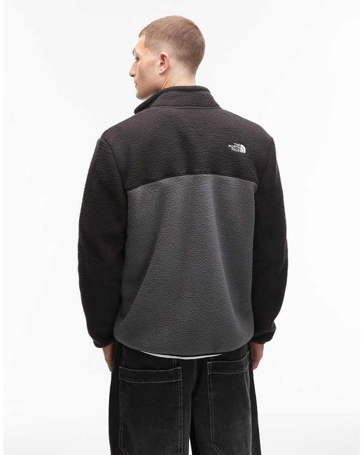 The North Face Black Yumiori Full Zip Colourblock Fleece for men