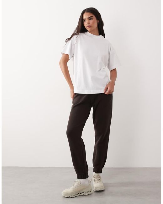 4505 White Oversized Heavyweight Quick Dry Cotton T-shirt With Studio Fruit Print