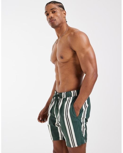 ASOS Blue Swim Shorts for men