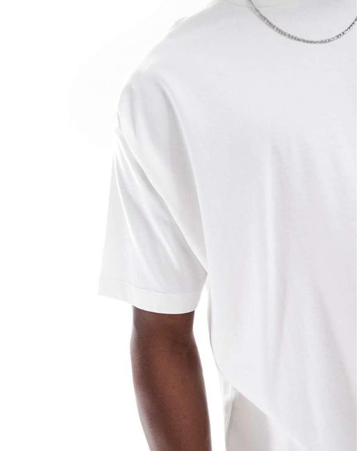 ASOS White Essentials 2 Pack Oversized T-Shirts for men