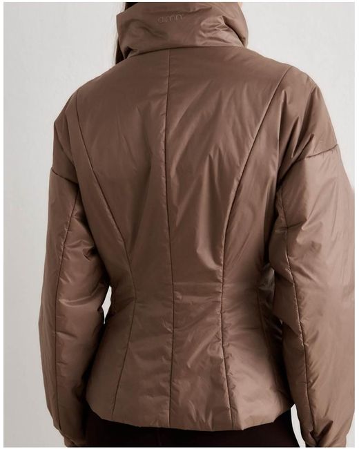 Aim'n Natural Espresso Padded Jacket
