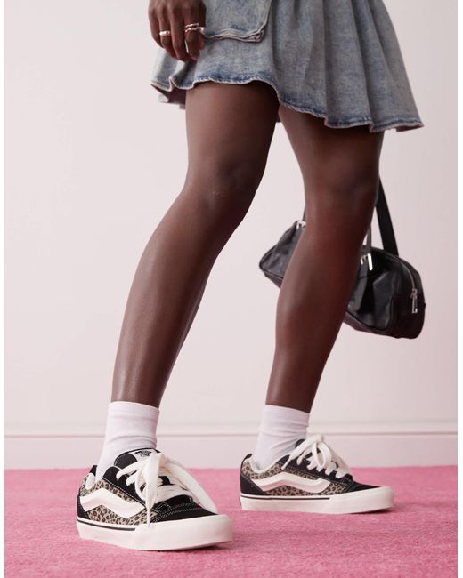 Vans Pink – knu skool – klobige sneaker
