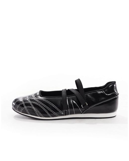 London Rebel Blue – lilian – ballerina-sneaker