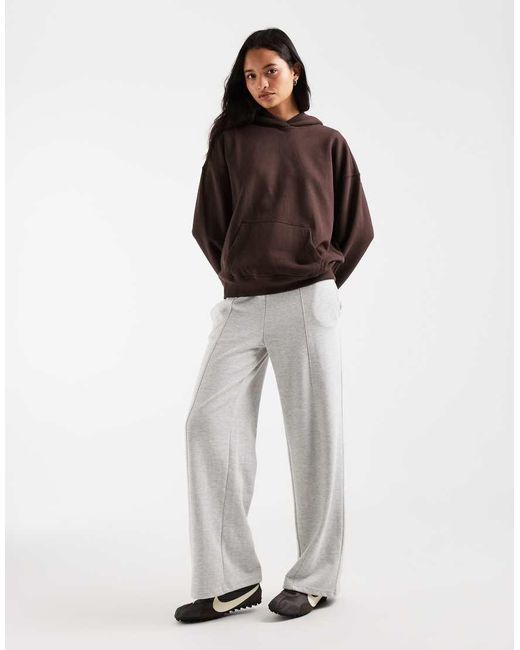 Hollister Brown Oversized Hoodie