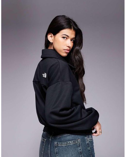 The North Face Blue Moutains Athletics Fleece Interest 1/4 Zip