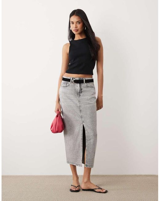 ASOS Black Compact Cotton Super Crop Racer Tank Top