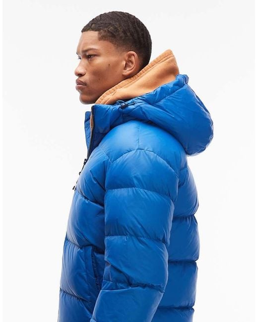 Tommy Hilfiger Blue Essential Down Puffer Jacket for men