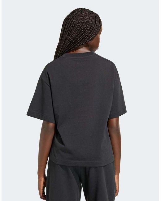 Adidas Originals Black Adidas Kit Small Logo T-shirt