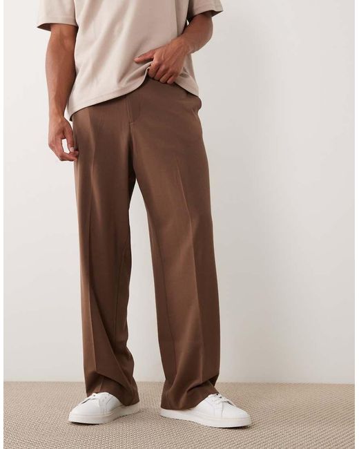 ASOS Flexmax in het Brown voor heren