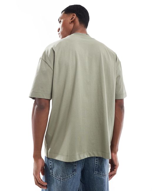 ASOS Gray Essential Oversized T-shirt for men
