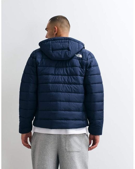 The North Face Blue Aconcagua Hooded Jacket for men
