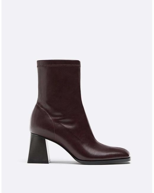 Stradivarius Brown – stiefel
