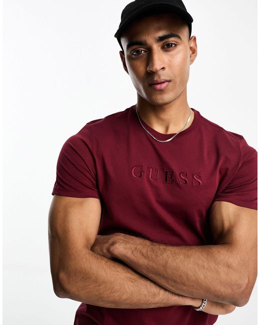 Guess t top shirt red