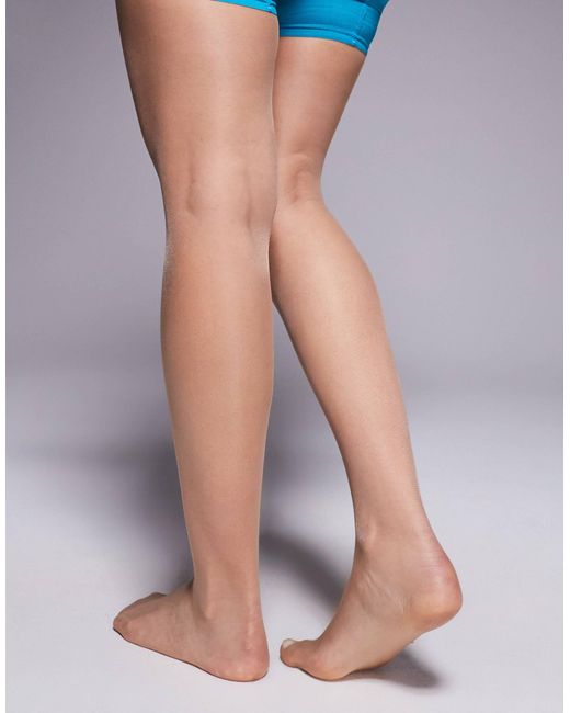 Ann Summers Blue Hold Up Stockings