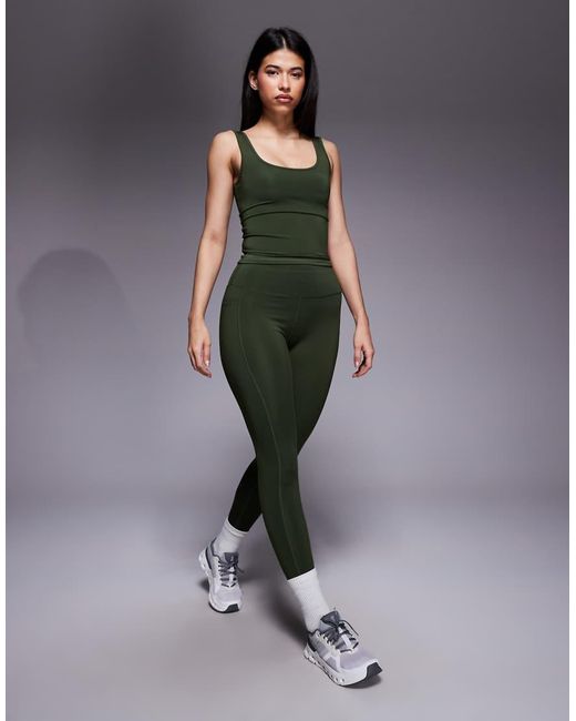 4505 Green Icon Active Slightly Cropped Tank Top