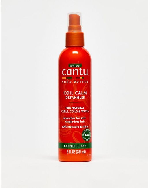 Districante Calmante Per Capelli Naturali Al Burro Di Karité Da 237 Ml di Cantu in Red