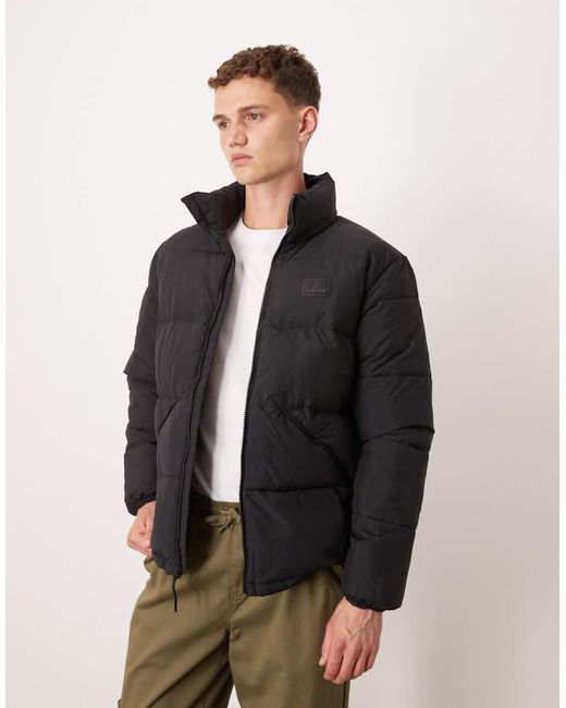 Piumino Isolante Con Logo di Timberland in Black da Uomo