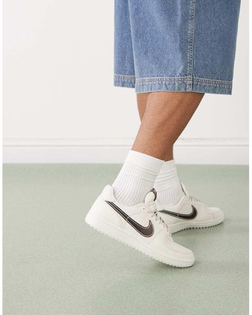 Nike Gray Field General Trainers for men
