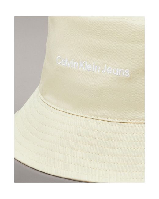 Calvin Klein Gray Bucket Hat for men