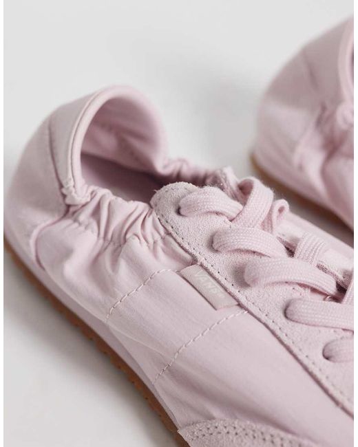 Vans White Super Low Pro Collapse Trainers