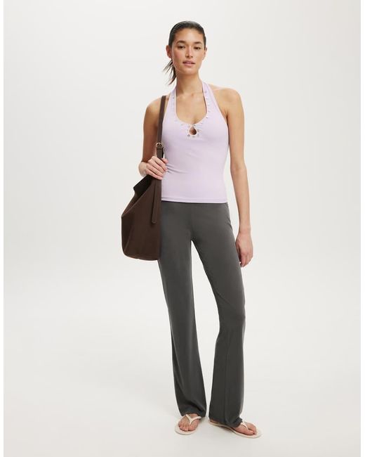 Cotton On White Bailey Button Halter
