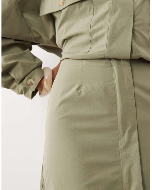 ASOS Green Co-Ord Mini Skirt