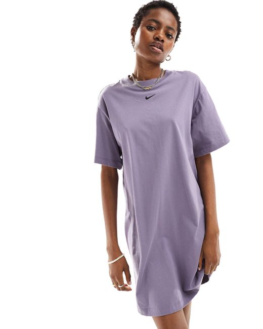 Nike Purple Essentials T-shirt Dress