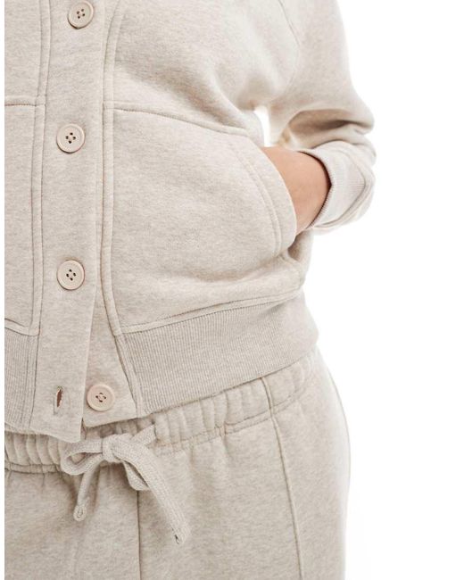 Threadbare Multicolor Co-ord Jersey Button Up Cardigan